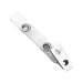 2-3/4" 2-Hole Clip with a Clear Strap 505-a